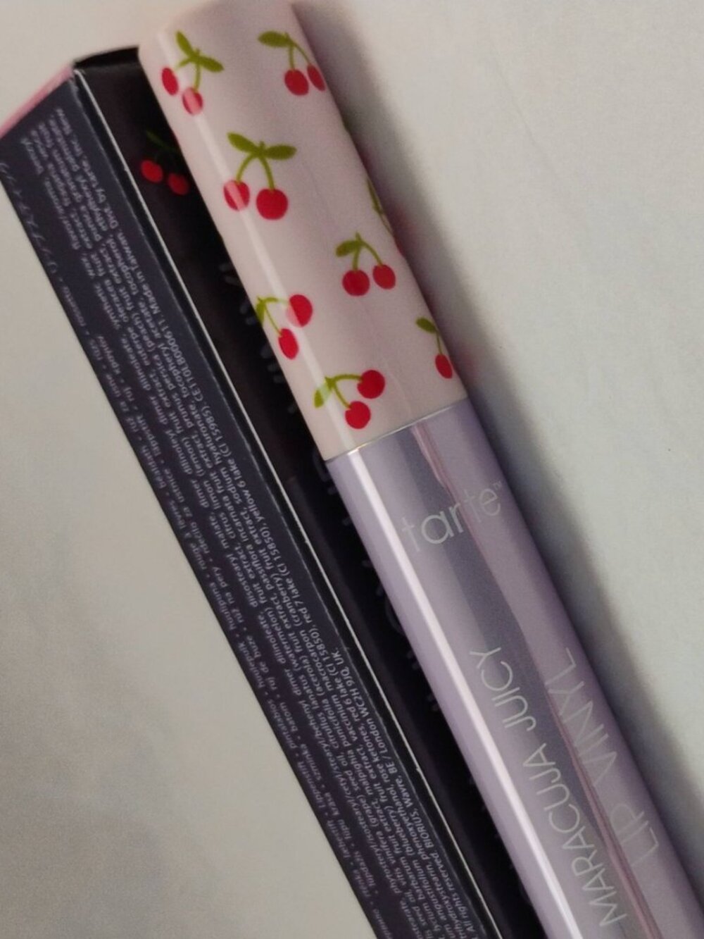 tarte Cherry Crush Maracuja Juicy Lip Vinyl - NWT- Full Size